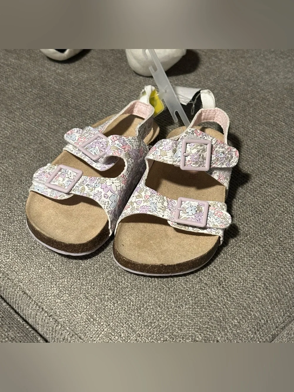 Oshkosh B’gosh Kids Floral Double-Strap Sandals
